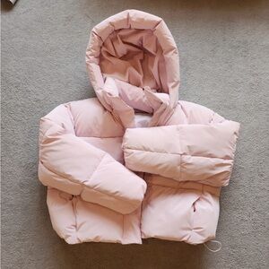 PacSun Light Pink Puffer Jacket